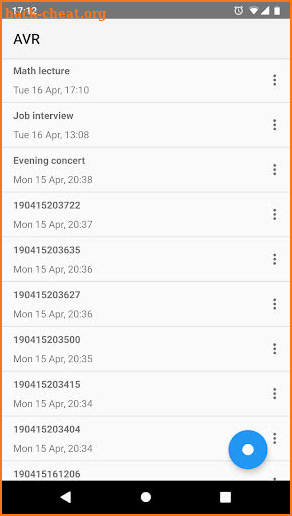 All Voice Recorder - Dictaphone app screenshot