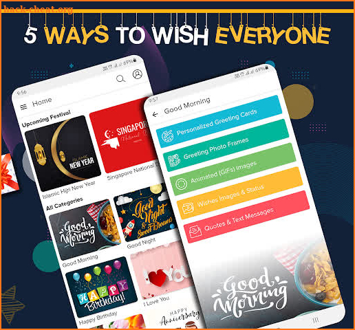 All Wishes & Greetings Maker screenshot