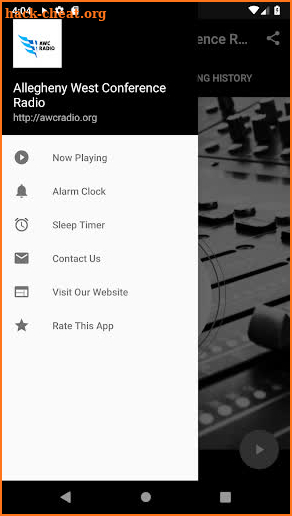 Allegheny West Conference Radio screenshot