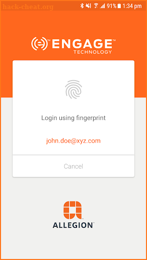 Allegion ENGAGE screenshot