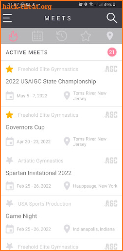 AllGymnastic - Meethub screenshot