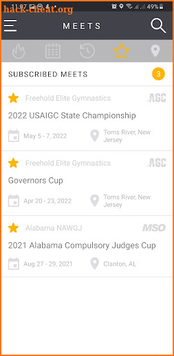 AllGymnastic - Meethub screenshot