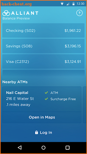 Alliant Mobile Banking screenshot