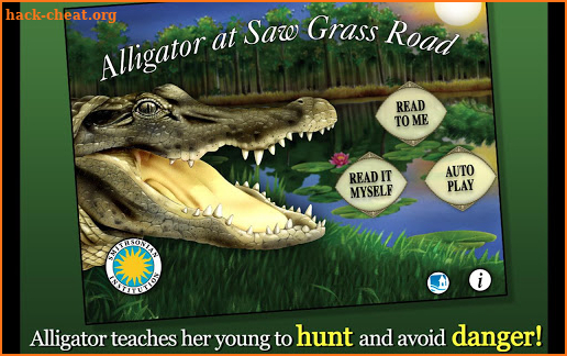 Alligator at Saw Grass Road screenshot