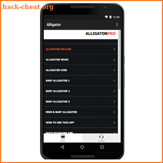 Alligator Calls BLUETOOTH screenshot