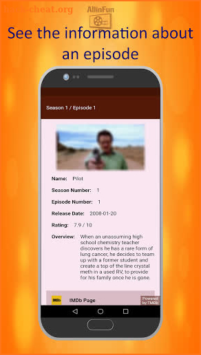 AllinFun-Track Movies, TV Shows, Actors/Actresses screenshot