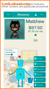 Allowance & Chores Bot screenshot