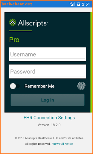 Allscripts Professional EHR Mobile screenshot