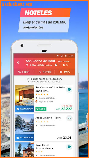 Almundo - Vuelos, Hoteles y más screenshot