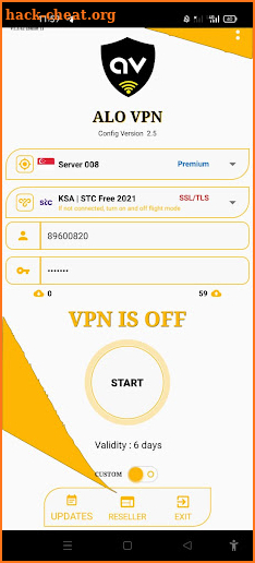 ALO VPN screenshot