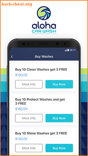 Aloha Car Wash Company screenshot