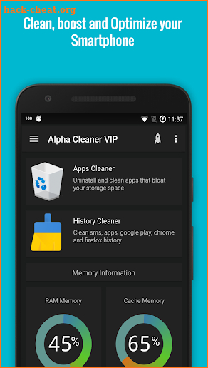 Alpha Cleaner VIP [Boost & Optimize] - 50% OFF screenshot