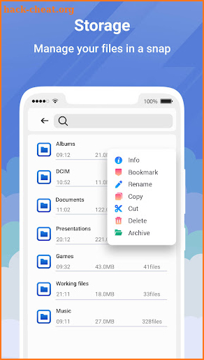 Alpha File Explorer screenshot