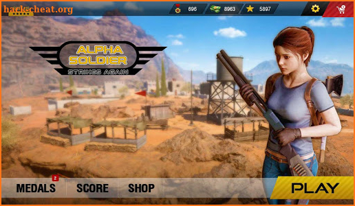 Alpha Soldier Strikes Again: Combat Shooting Game screenshot