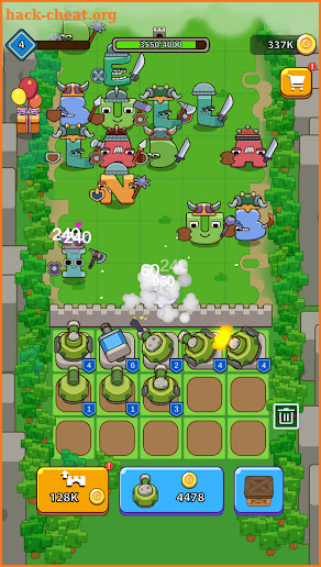 Alphabet Defense Towers Battle screenshot