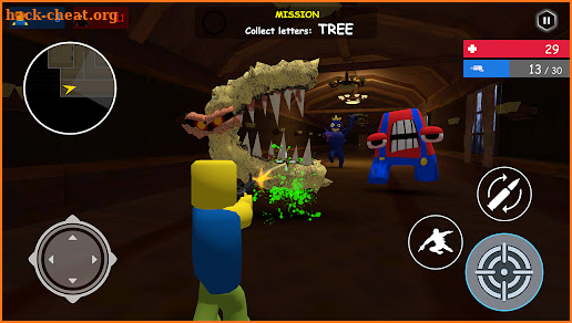 Alphabet Hunt: Roblock Shooter screenshot