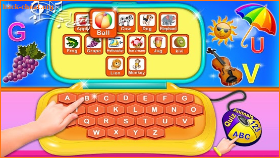 Alphabet Laptop - Numbers, Animals Educational 2 screenshot