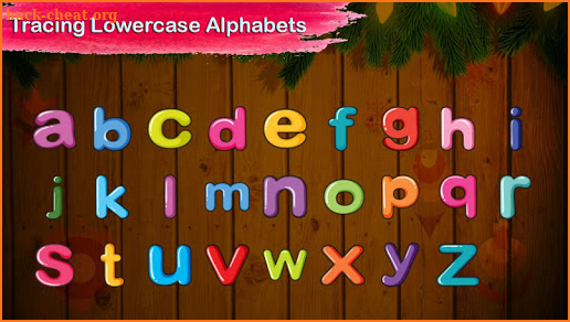 Alphabet Learning and Tracing screenshot