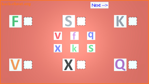 Alphabet Matching screenshot