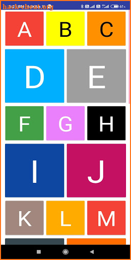 Alphabets by Vasifa Ayesha screenshot