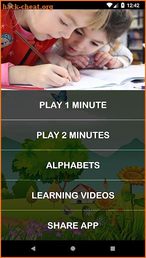 Alphabets Learning app for kids screenshot