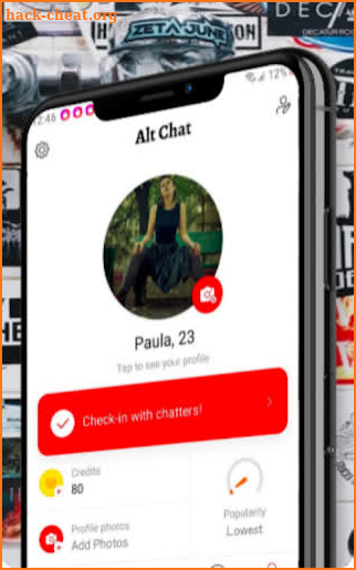 Alt Chat Dating - Emo, Scene, Gothics & Inked screenshot