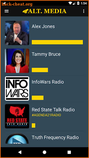 Alt. Media - Alternative Talk Radio screenshot