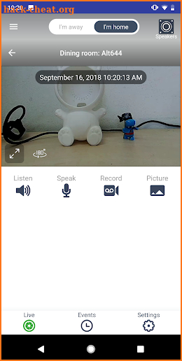 Altec Smart Security System screenshot