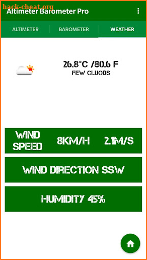 Altimeter Barometer Pro screenshot