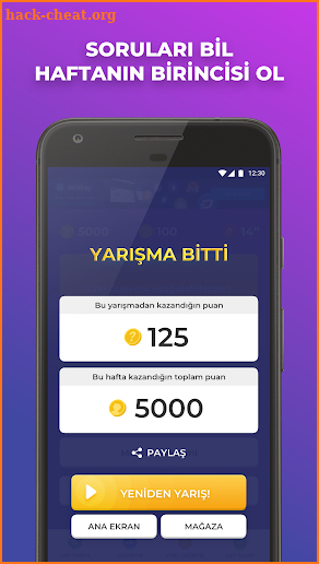 Altın Sorular - Altın Ödüllü Bilgi Yarışması 2018 screenshot