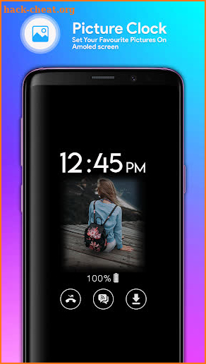 Always on Display Clock : smart watch screensaver screenshot