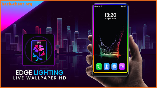 Always on edge- lighting colors: edge lighting app screenshot