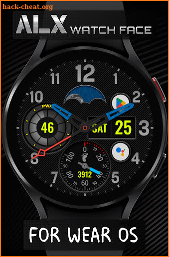 ALX01 Analog Watch Face screenshot