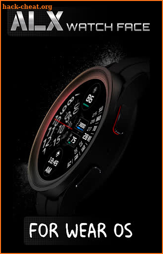 ALX03 Disk Watch Face screenshot