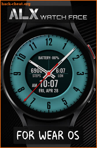 ALX04 Analog Watch Face screenshot