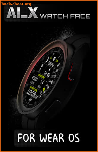 ALX04 Digital Watch Face screenshot