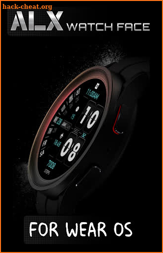 ALX04 Flip Watch Face screenshot