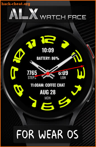 ALX05 HybridV2 Watch Face screenshot