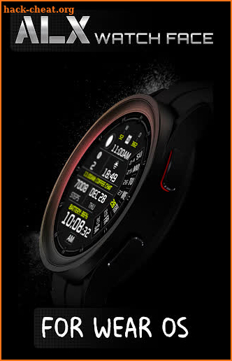 ALX08 Digital Watch Face screenshot