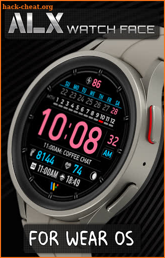 ALX09 Calendar Watch Face screenshot