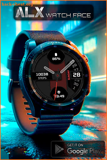 ALX18 Analog Watch Face screenshot