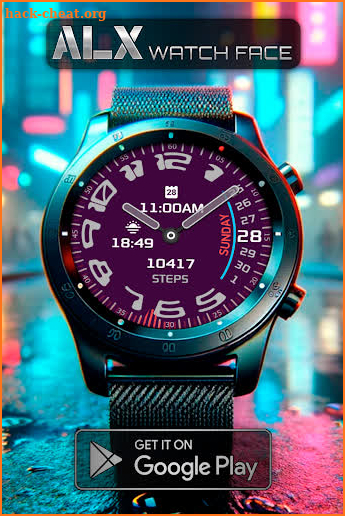 ALX19 Analog Watch Face screenshot