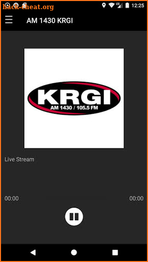 AM 1430 KRGI screenshot