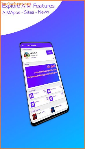 A.M Launcher screenshot