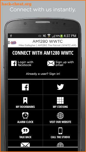 AM1280 WWTC screenshot