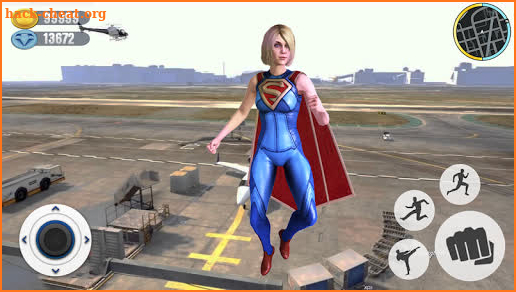 Amazin Super Girl Rope Hero -Girl strange war hero screenshot