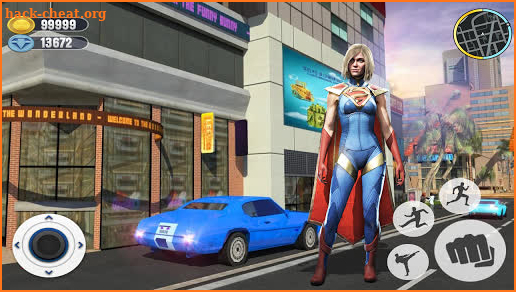 Amazin Super Girl Rope Hero -Girl strange war hero screenshot