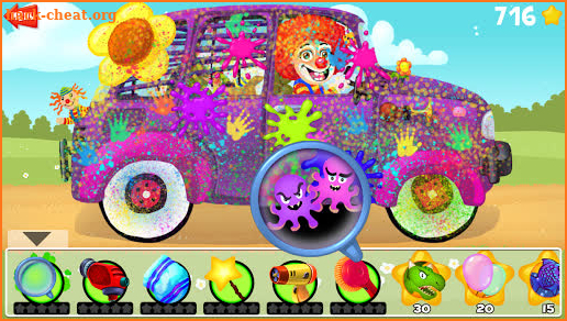 Amazing Car Wash - For Kids PE screenshot