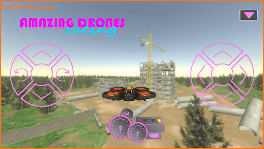 Amazing drones: racing screenshot