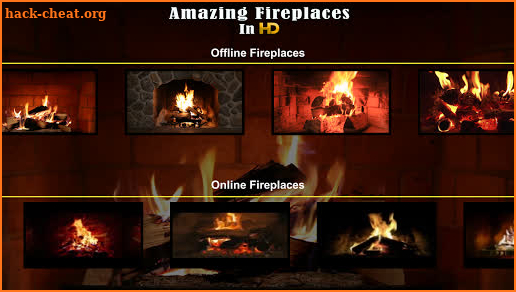 Amazing Fireplaces In HD screenshot